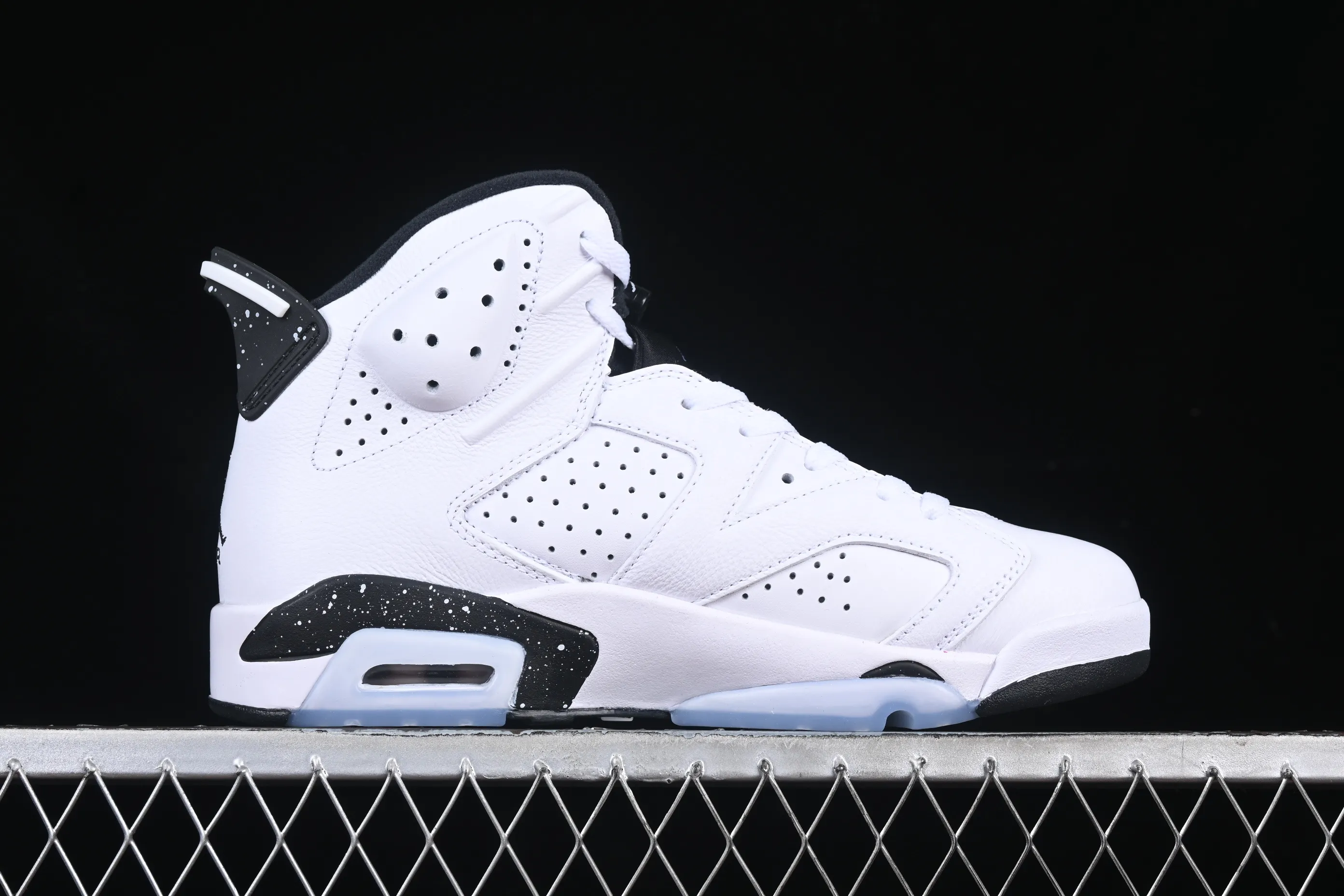 All categories Air Jordan Jordan series basketball shoes Air Jordan 6 Air Jordan 6 Retro "White And Black" AJ6 Joe 6 classic white and black CT8529-112